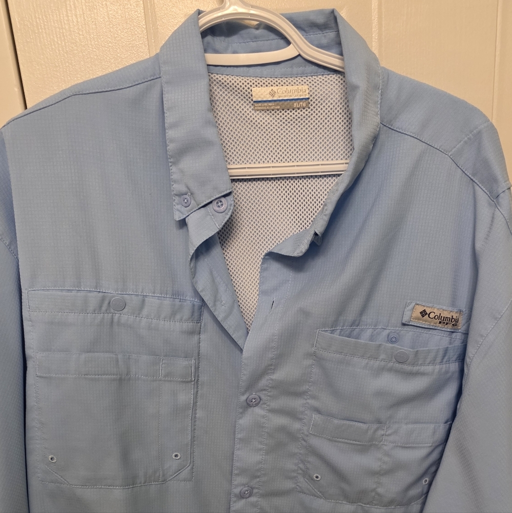 Columbia Men's Sky Blue Shirt